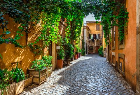 حي تراستيفيري ضمن اماكن السياحة في إيطاليا