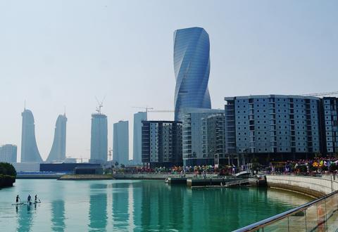 خليج البحرين بالمنامة بواسطة Zairon