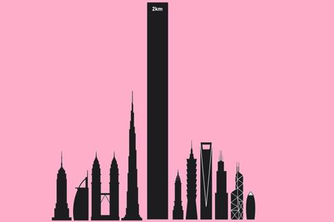 الرياض تعمل على بناء أطول ناطحة سحاب في العالم